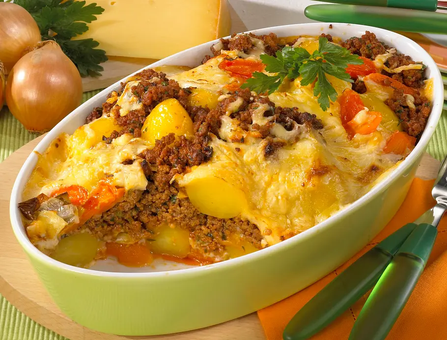 Kartoffel-Hack-Auflauf Rezept Kartoffel-Hack-Auflauf Rezept