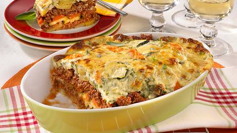 Kartoffel-Hack-Auflauf mit Gemüse Rezept - Foto: Maass