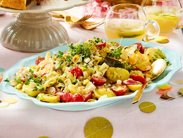 Kartoffel-Käsesalat Rezept Kartoffel-Käsesalat Rezept
