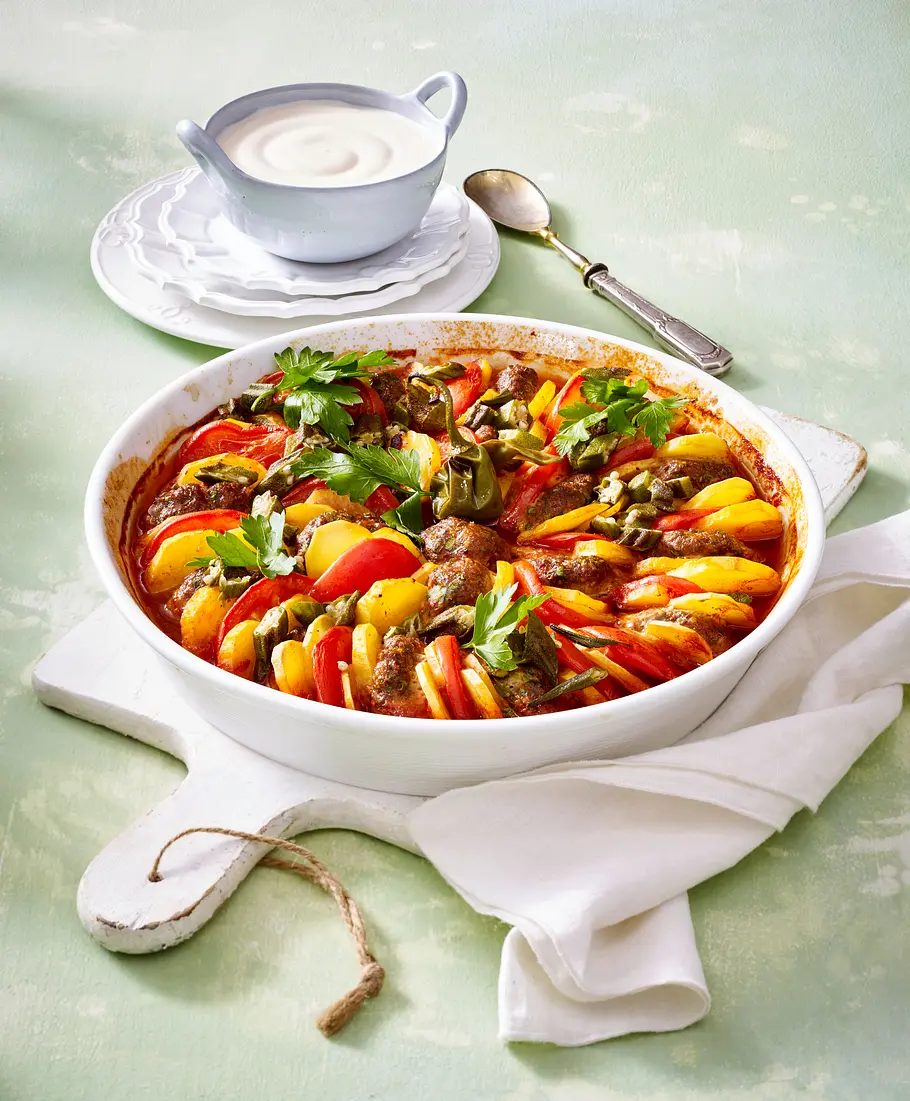 Kartoffel-Kebab aus dem Ofen Rezept