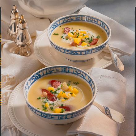 Kartoffel-Knoblauch-Suppe Rezept Kartoffel-Knoblauch-Suppe Rezept