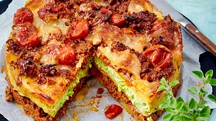 Kartoffel-Lasagne mit Ricotta und Bärlauch Rezept - Foto: LECKER @ Bauer Media Group