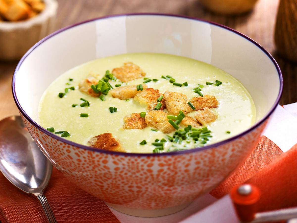 Kartoffel-Lauch-Suppe