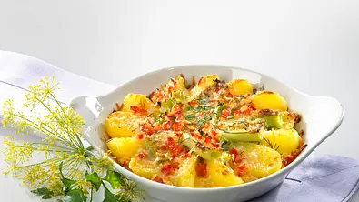 Kartoffel-Lauchauflauf Rezept - Foto: LECKER @ Bauer Media Group