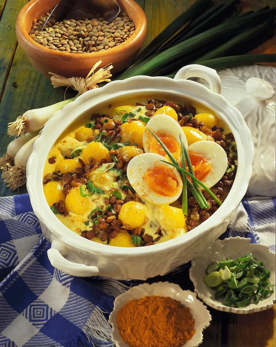 Kartoffel-Linsen-Curry Rezept Kartoffel-Linsen-Curry Rezept