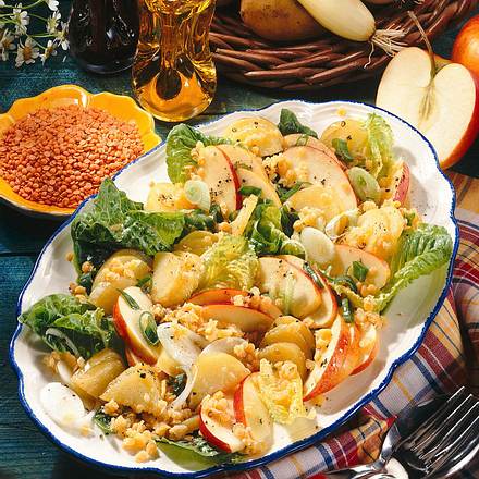 Kartoffel-Linsen-Salat Rezept Kartoffel-Linsen-Salat Rezept