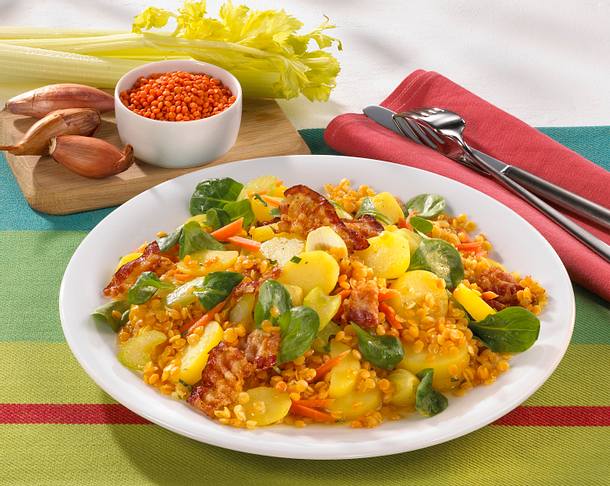 Kartoffel-Linsen-Salat Rezept Kartoffel-Linsen-Salat Rezept