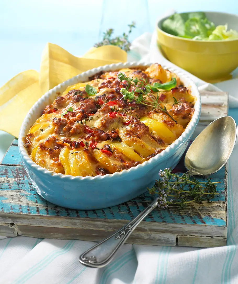 Kartoffel-Mett-Auflauf Rezept Kartoffel-Mett-Auflauf Rezept