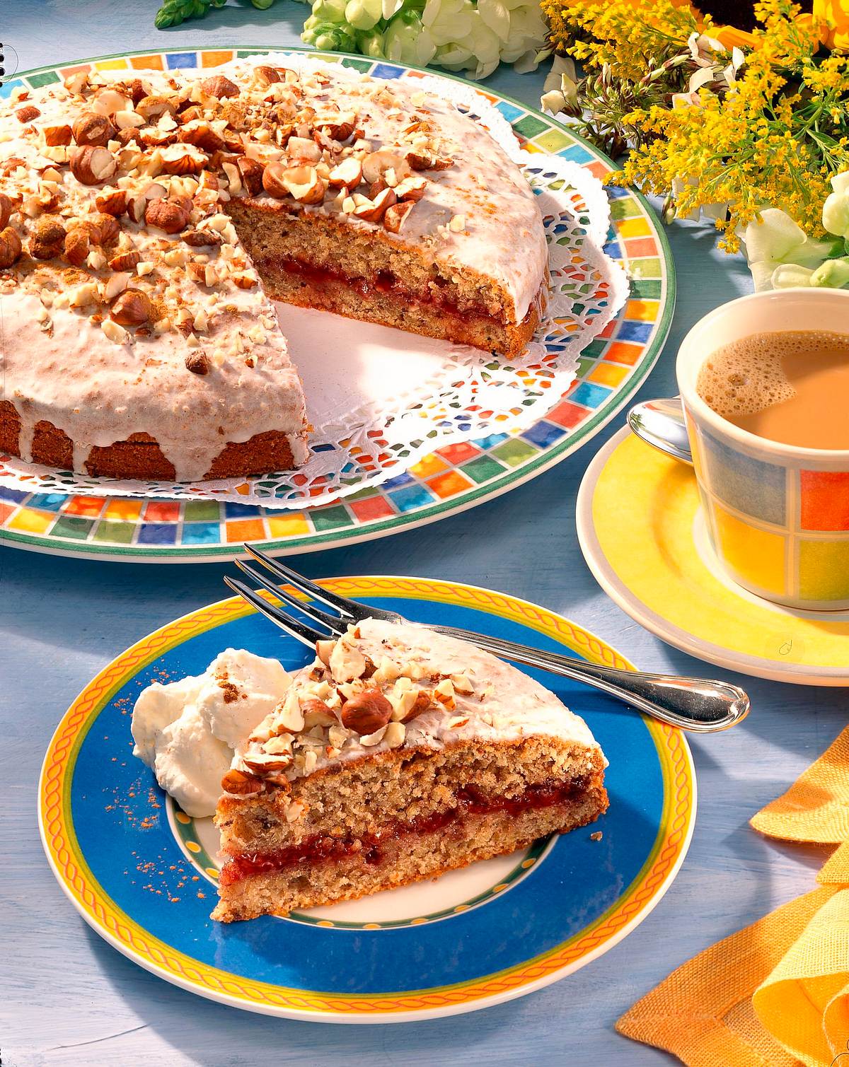 Kartoffel-Nuss-Kuchen Rezept