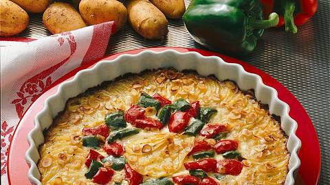 Kartoffel-Paprika-Gratin Rezept - Foto: House of Food / Bauer Food Experts KG