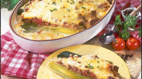 Kartoffel-Porree-Auflauf Bolognese Rezept - Foto: House of Food / Bauer Food Experts KG