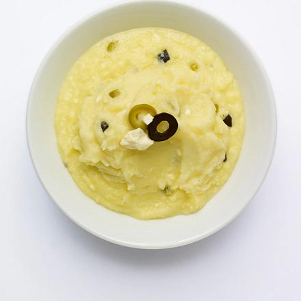 Kartoffel-Püree mit Feta und Oliven Rezept Kartoffel-Püree mit Feta und Oliven Rezept
