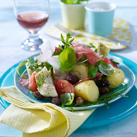Kartoffel-Salami-Salat Rezept