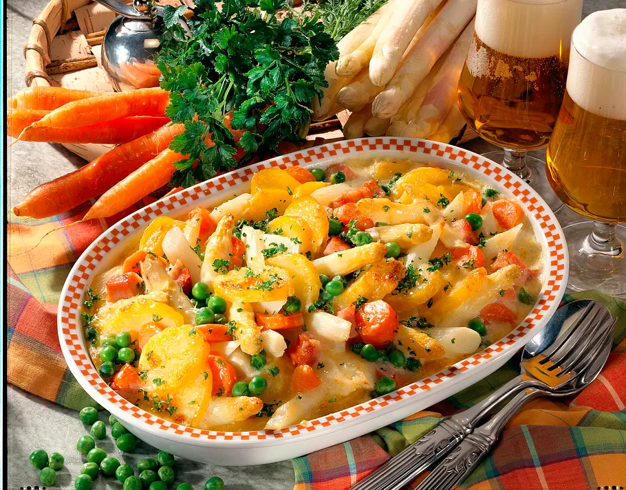 Kartoffel-Spargel-Auflauf Rezept Kartoffel-Spargel-Auflauf Rezept