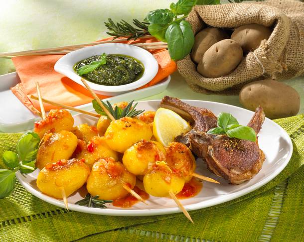 Kartoffel-Spieße Rezept