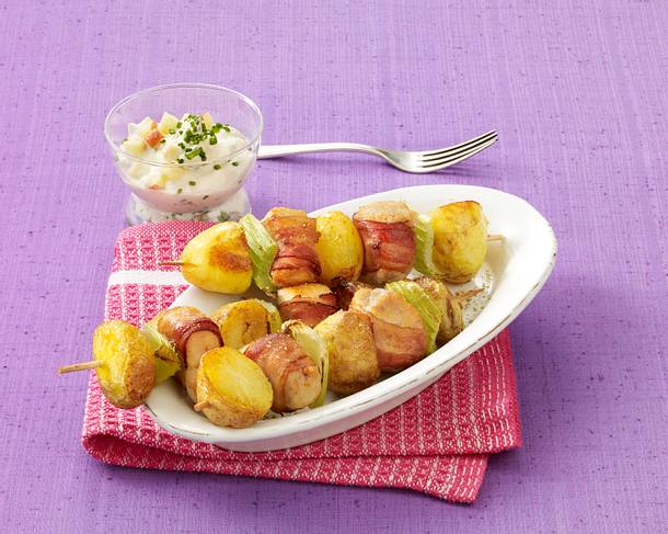 Kartoffel-Spieße Rezept Kartoffel-Spieße Rezept