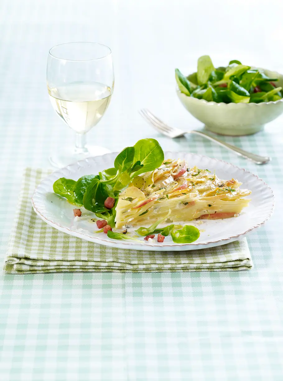 Kartoffel-Steckrüben-Gratin Rezept Kartoffel-Steckrüben-Gratin Rezept