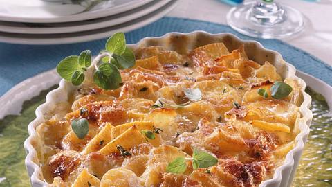 Kartoffel-Steckrüben-Gratin Rezept - Foto: Maass