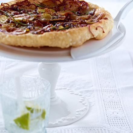 Kartoffel-Tarte-Tatin Rezept Kartoffel-Tarte-Tatin Rezept