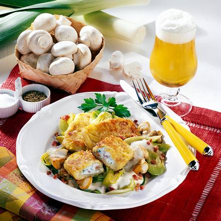Kartoffel-Taschen im Gemüsebett Rezept Kartoffel-Taschen im Gemüsebett Rezept