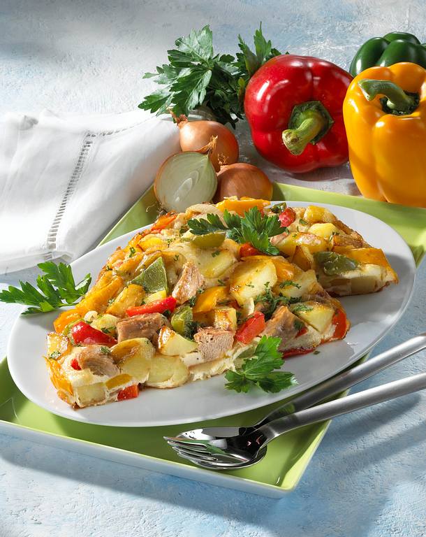 Kartoffel-Thunfisch-Omelett (Diabetiker) Rezept | LECKER