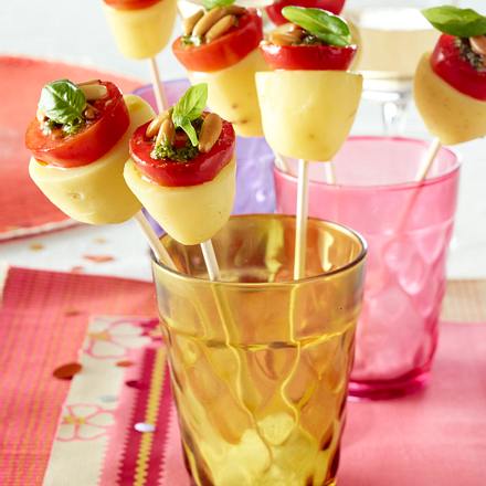 Kartoffel-Tomaten-Spieße Rezept Kartoffel-Tomaten-Spieße Rezept