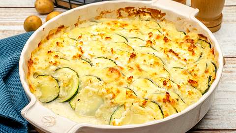 Kartoffel-Zucchini-Auflauf - Foto: ShowHeroes