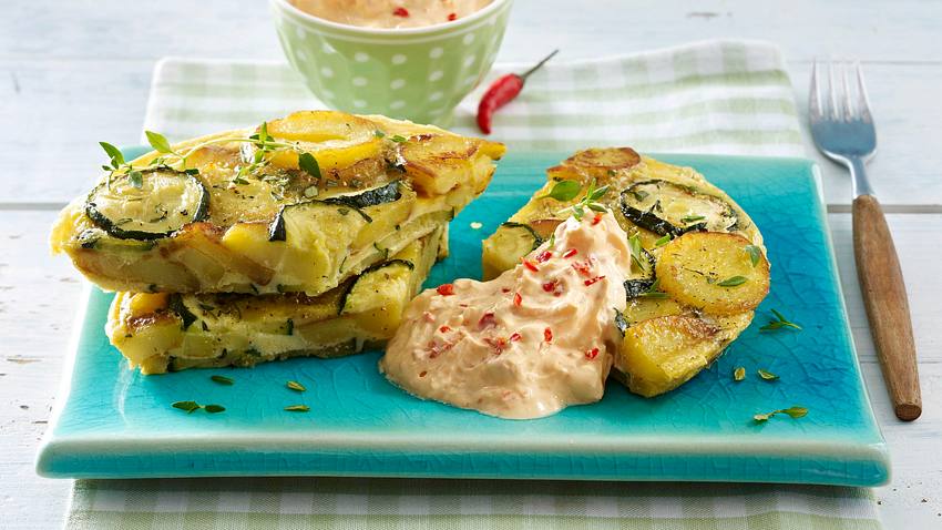 Kartoffel-Zucchini-Tortilla Rezept - Foto: House of Food / Bauer Food Experts KG