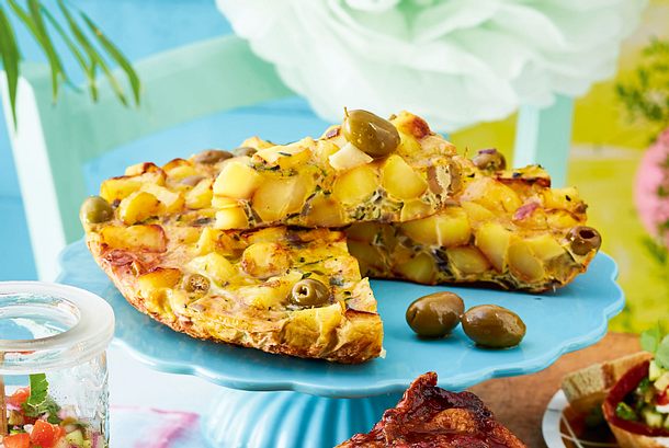 Kartoffel-Zucchini-Tortilla Rezept Kartoffel-Zucchini-Tortilla Rezept