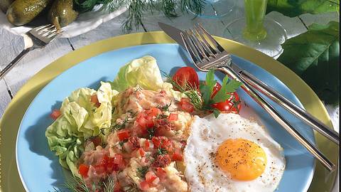 Kartoffel-Zwiebel-Fleisch Rezept - Foto: House of Food / Bauer Food Experts KG