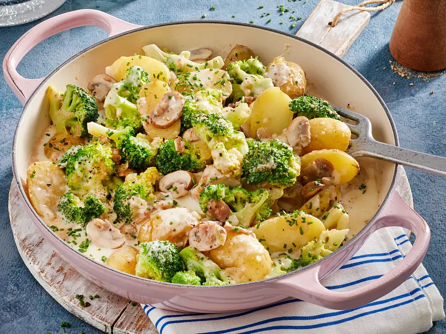 Kartoffel-Brokkoli-Pfanne Rezept Kartoffel-Brokkoli-Pfanne