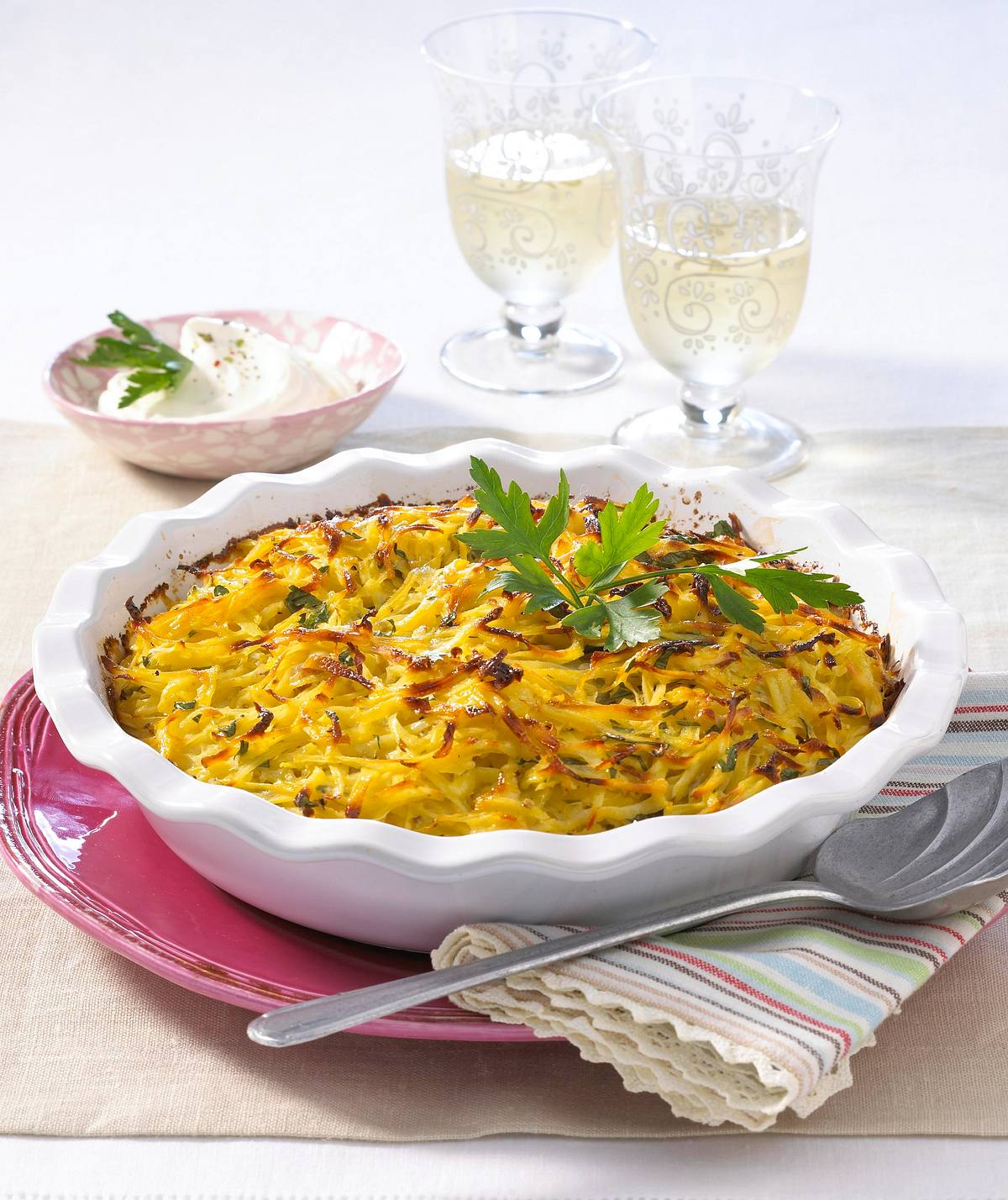 Kartoffelgratin Stroganoff Rezept