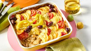 Kartoffelhaube auf Gyros aus dem Ofen Rezept - Foto: House of Food / Bauer Food Experts KG