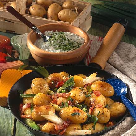 Kartoffelpfanne Rezept Kartoffelpfanne Rezept