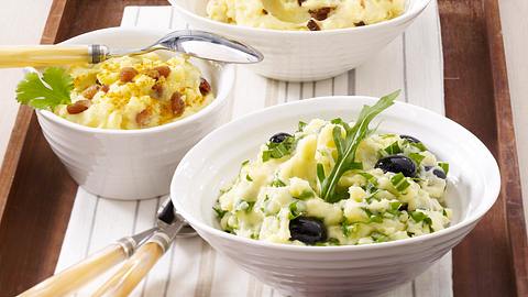 Kartoffelpüree dreimal anders Rezept - Foto: Pretscher, Tillmann