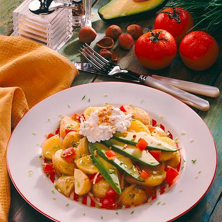 Kartoffelsalat mit Avocado Rezept