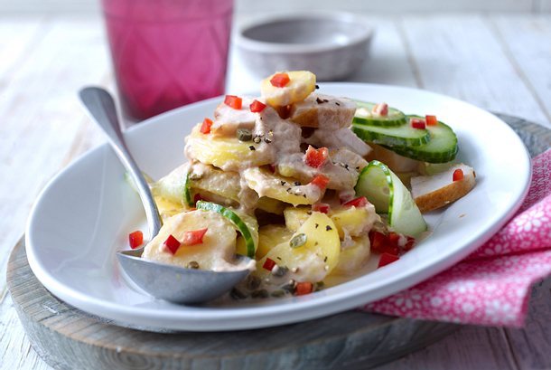 Kartoffelsalat Pollo tonnato Rezept Kartoffelsalat Pollo tonnato Rezept