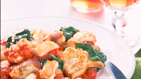 Kartoffelschmarrn mit Hähnchengeschnetzeltem Rezept - Foto: Först, Thomas