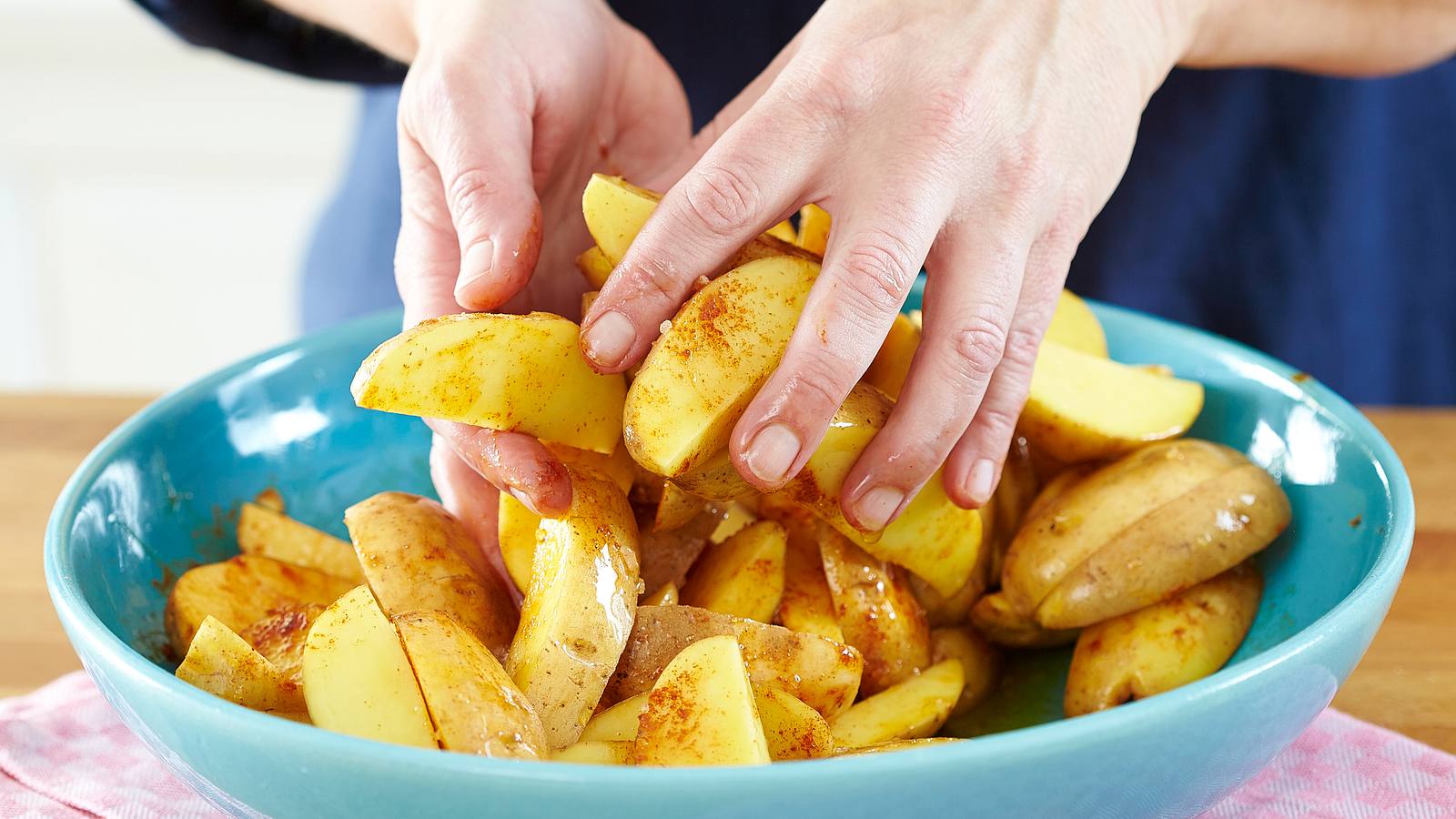 Depression Mount Bank Leser ofen wedges marinade Beziehungsweise Oberer ...