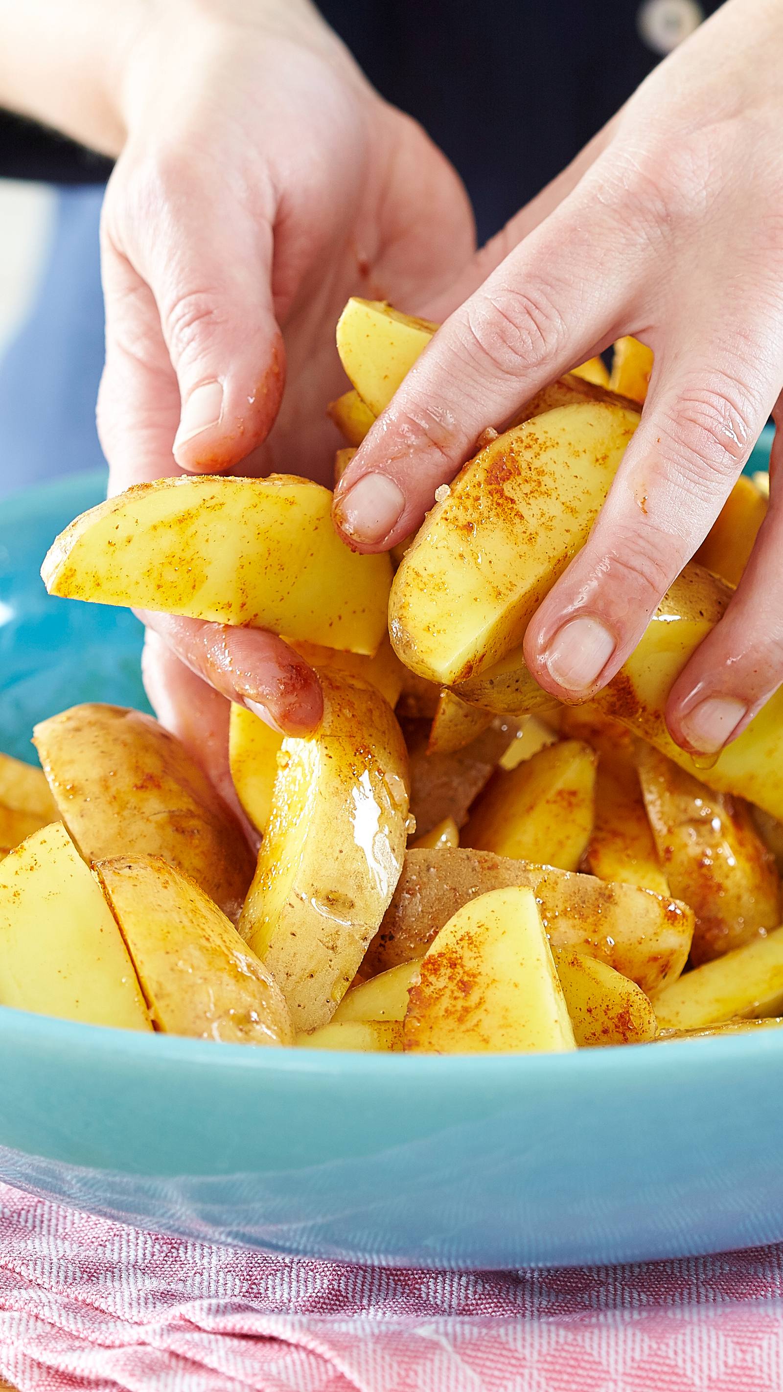 Depression Mount Bank Leser ofen wedges marinade Beziehungsweise Oberer ...
