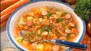 Kartoffelsuppe mit Würstchen Rezept - Foto: LECKER @ Bauer Media Group