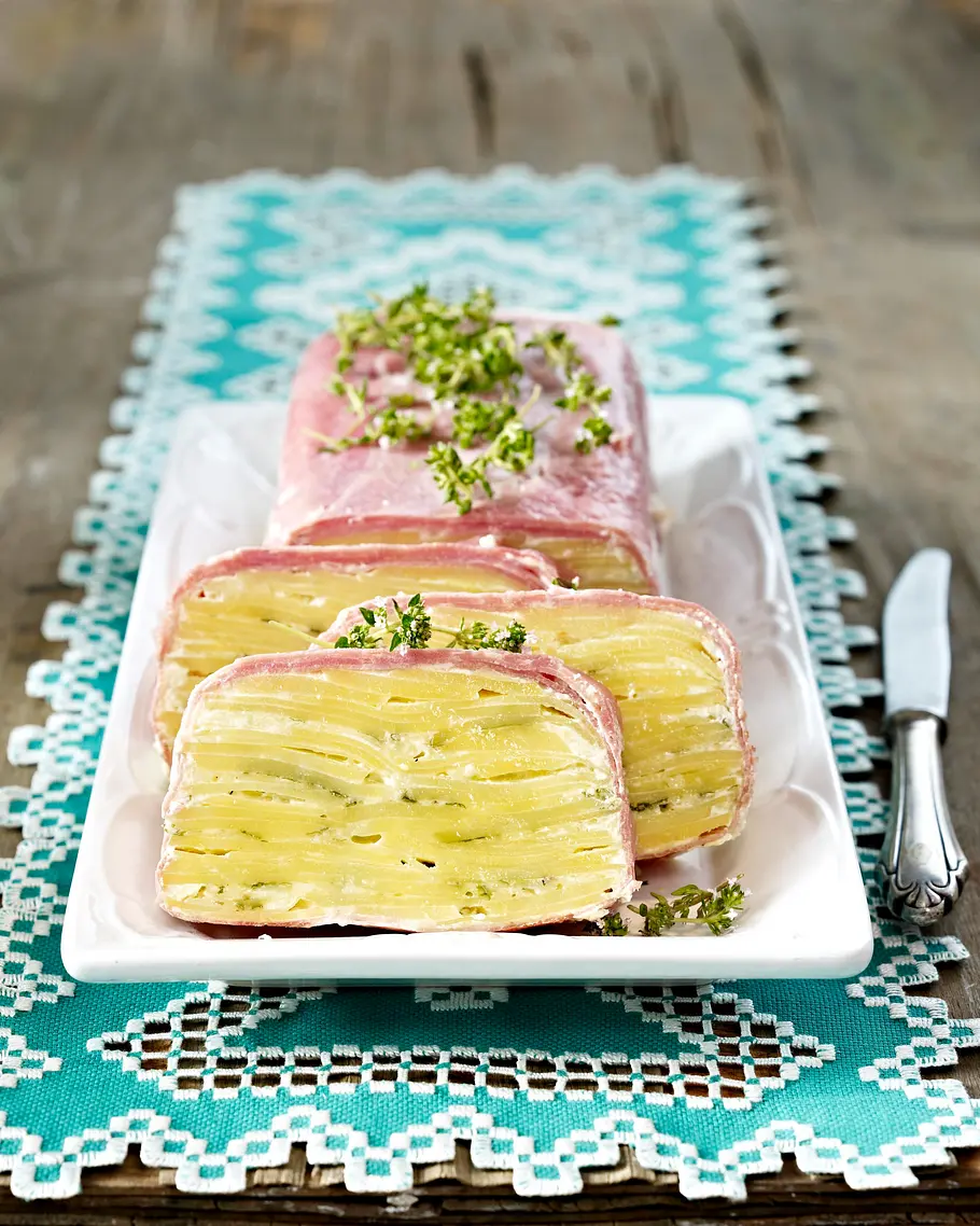 Kartoffelterrine Rezept Kartoffelterrine Rezept