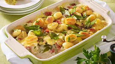 Käse-Gnocchi-Auflauf Rezept - Foto: LECKER @ Bauer Media Group