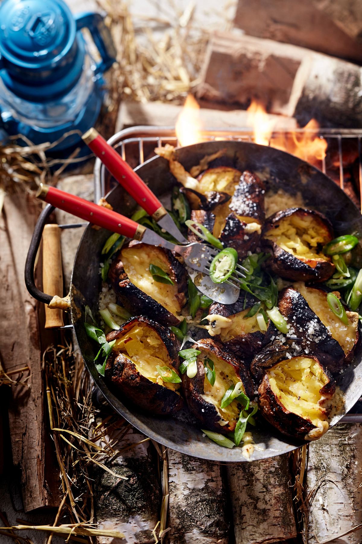 Käse-Kartoffeln mit Jalapenos Rezept