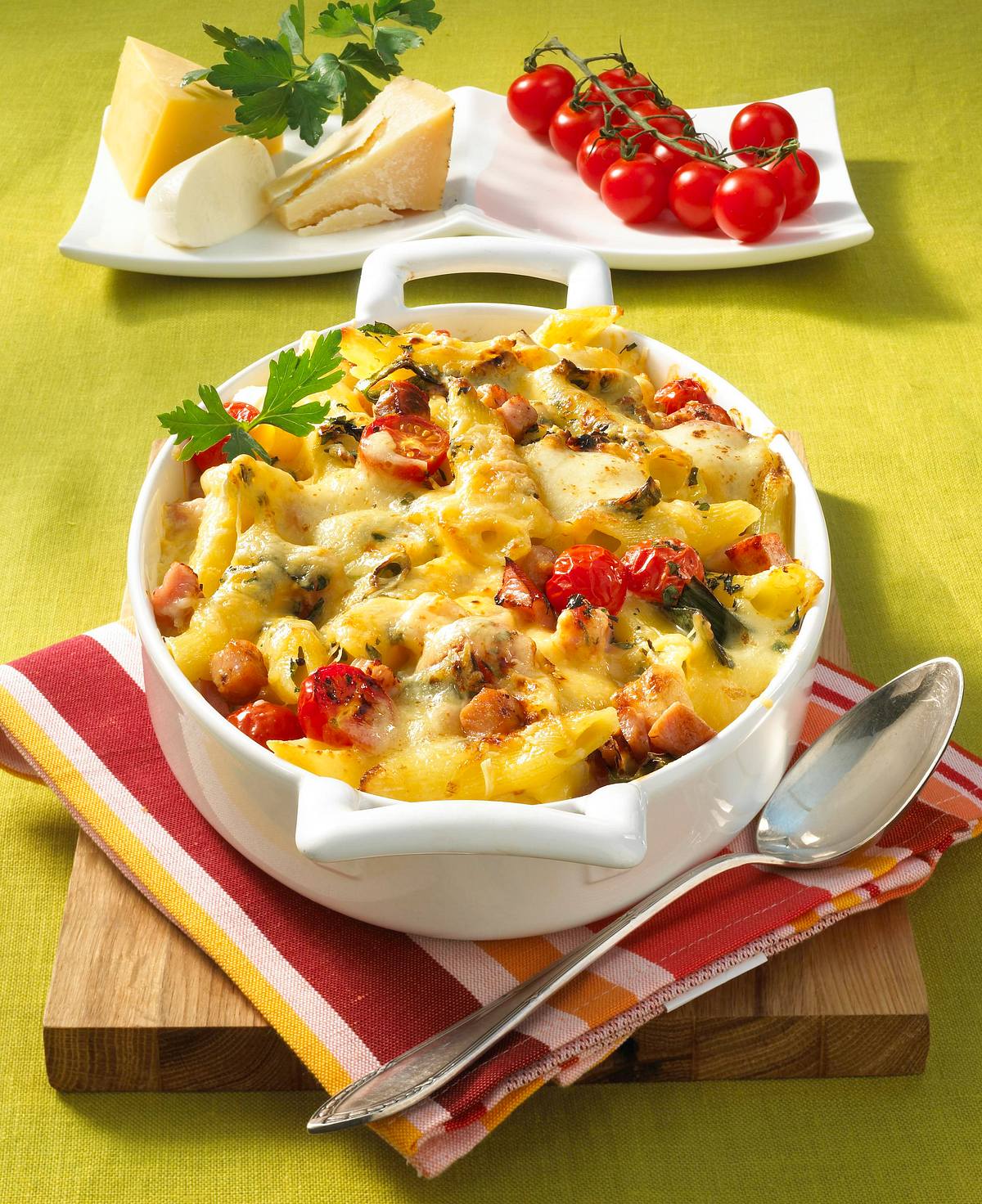 Käse-Nudelauflauf mit Kasseler Rezept