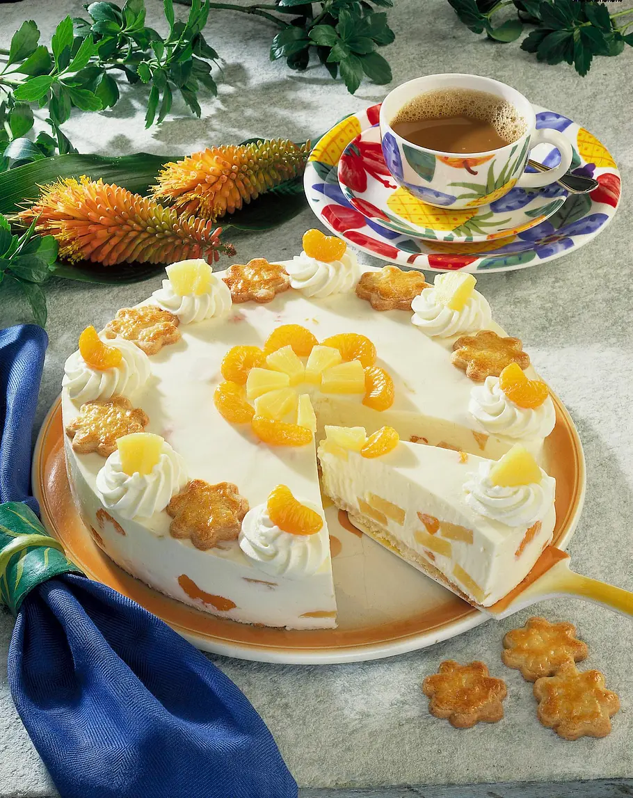 Käse-Sahne-Torte Rezept Käse-Sahne-Torte Rezept