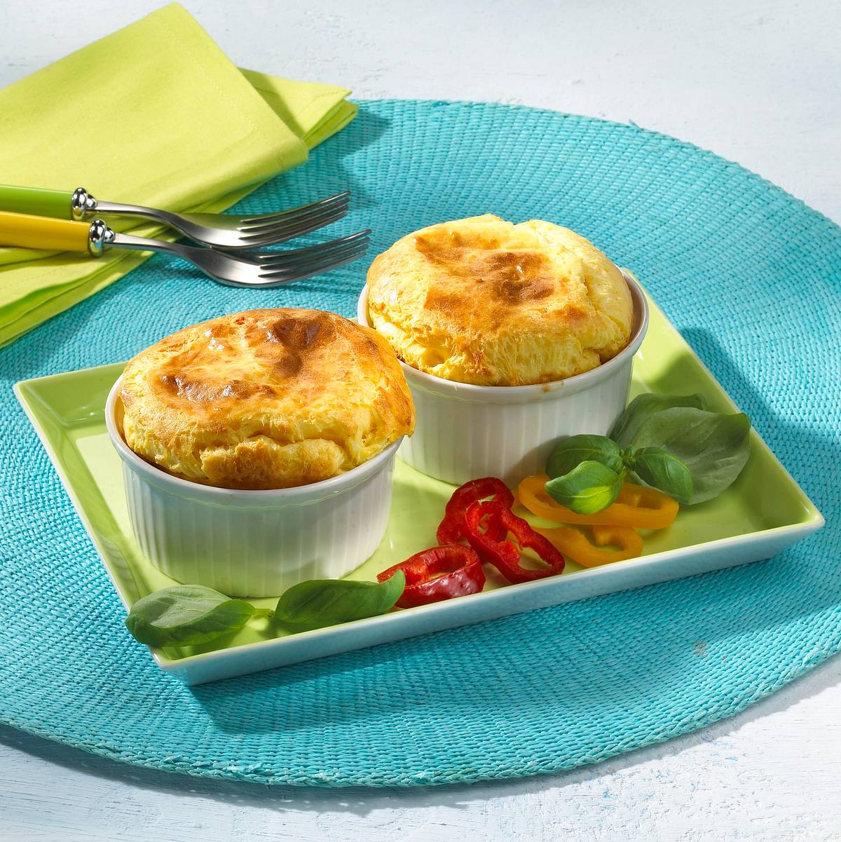 Käse-Soufflé Rezept