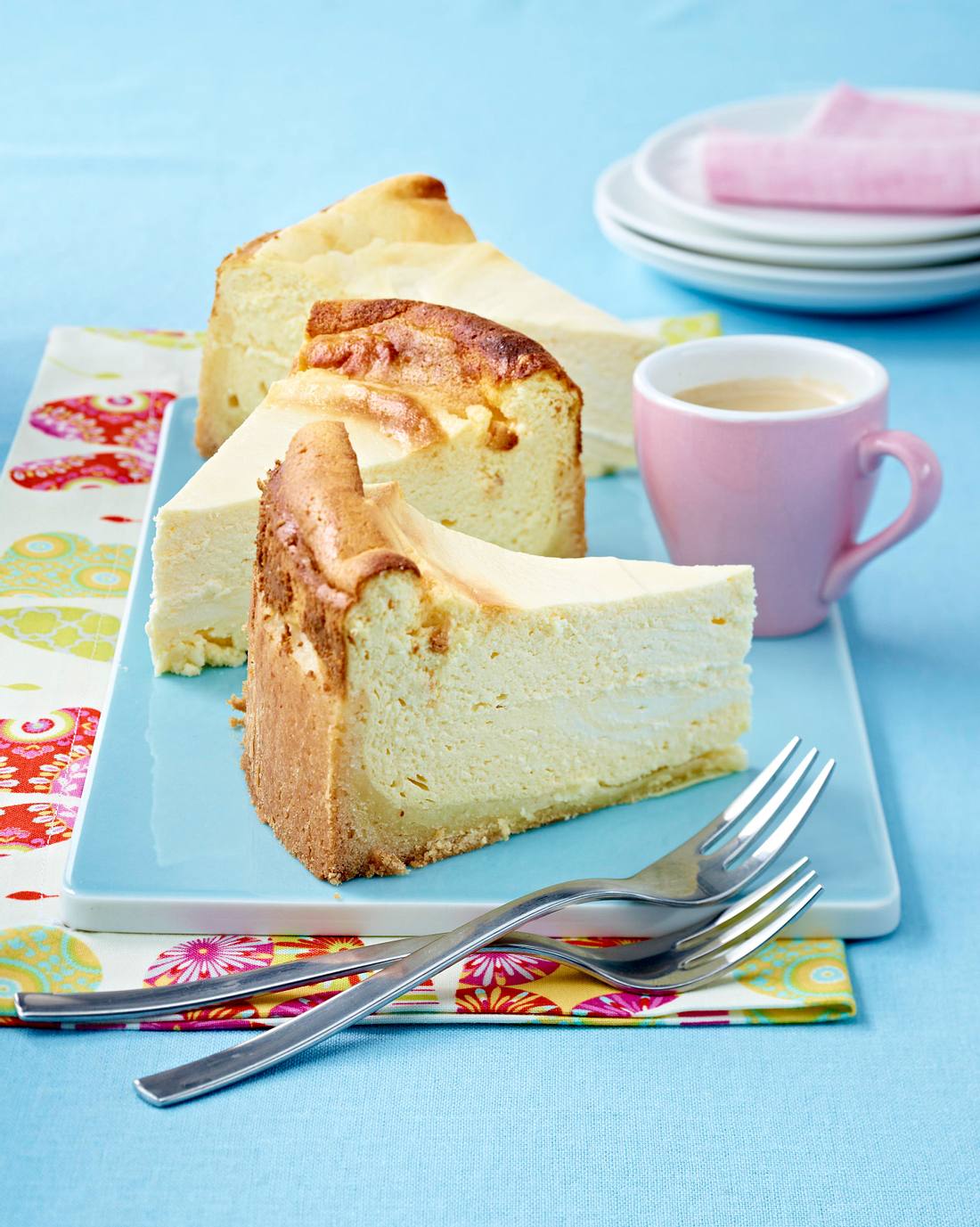 Käsekuchen Rezept | LECKER