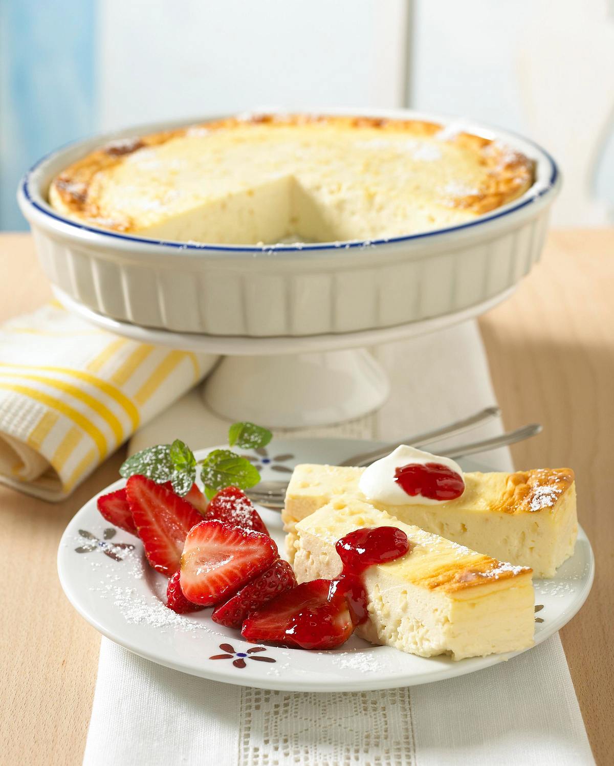 Käsekuchen aus Småland Rezept