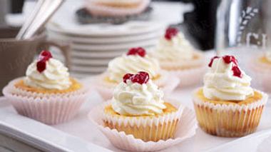Käsekuchen-Cupcakes mit Shortbread Rezept - Foto: House of Food / Bauer Food Experts KG